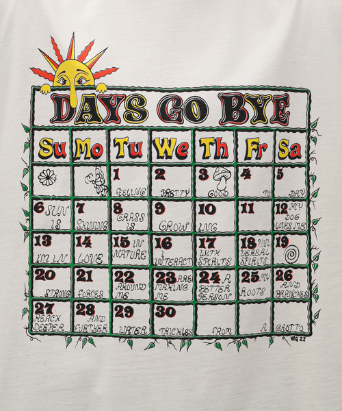 Story mfg.（ストーリーエムエフジー）の「STORY MFG GRATEFUL TEE LS SSS24TSGRACOTDYE（Tシャツ/カットソー・メンズ・ホワイト・LARGE/MEDIUM/SMALL）」の11枚目の写真