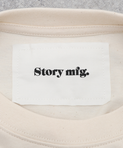 Story mfg.（ストーリーエムエフジー）の「STORY MFG GRATEFUL TEE LS SSS24TSGRACOTDYE（Tシャツ/カットソー・メンズ・ホワイト・LARGE/MEDIUM/SMALL）」の14枚目の写真