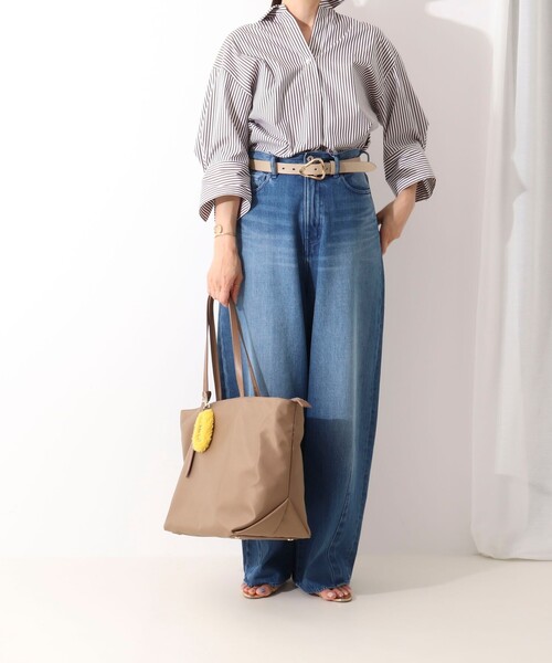 NOLLEY’S(ノーリーズ)の「ナイロントートバッグL(トートバッグ・レディース・ブラック/ベージュ・FREE)」の13枚目の写真