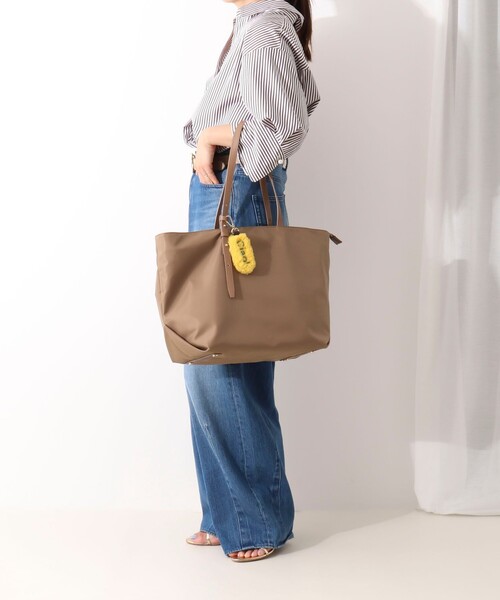 NOLLEY’S(ノーリーズ)の「ナイロントートバッグL(トートバッグ・レディース・ブラック/ベージュ・FREE)」の15枚目の写真