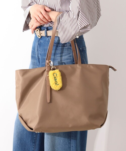 NOLLEY’S(ノーリーズ)の「ナイロントートバッグL(トートバッグ・レディース・ブラック/ベージュ・FREE)」の16枚目の写真