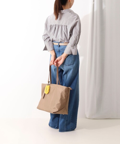 NOLLEY’S(ノーリーズ)の「ナイロントートバッグL(トートバッグ・レディース・ブラック/ベージュ・FREE)」の17枚目の写真