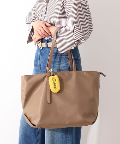 NOLLEY’S(ノーリーズ)の「ナイロントートバッグL(トートバッグ・レディース・ブラック/ベージュ・FREE)」の20枚目の写真