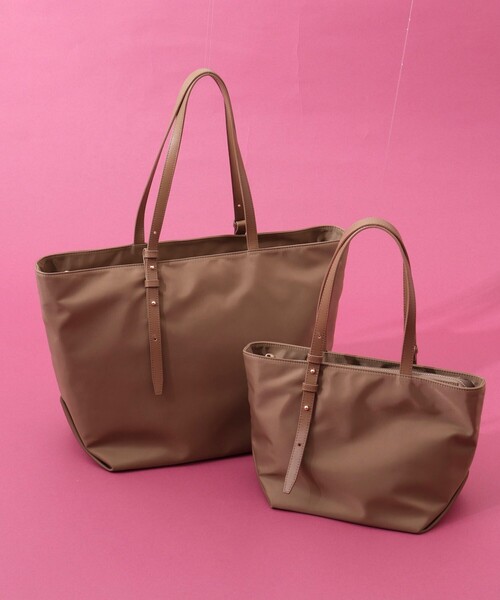 NOLLEY’S(ノーリーズ)の「ナイロントートバッグL(トートバッグ・レディース・ブラック/ベージュ・FREE)」の21枚目の写真