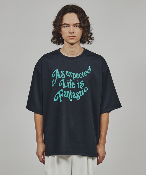 tk.TAKEO KIKUCHI(ティーケータケオキクチ)の「◆ウェーブレタード半袖カットソー(Tシャツ/カットソー・メンズ・ブラック/ホワイト/ブルー系その他・02/03/04)」の21枚目の写真