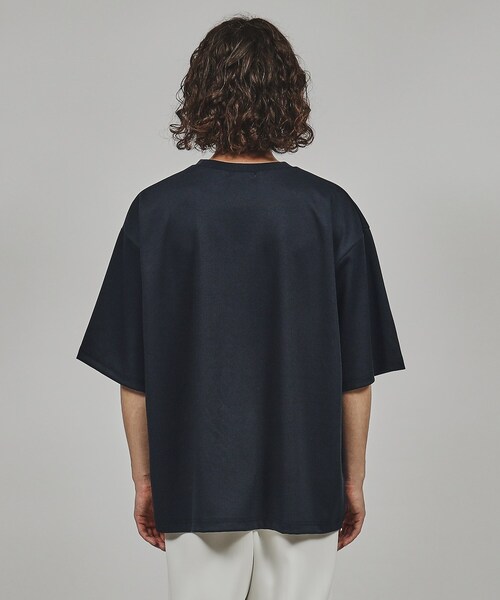 tk.TAKEO KIKUCHI(ティーケータケオキクチ)の「◆ウェーブレタード半袖カットソー(Tシャツ/カットソー・メンズ・ブラック/ホワイト/ブルー系その他・02/03/04)」の19枚目の写真