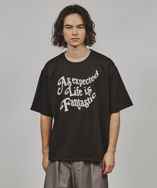 tk.TAKEO KIKUCHI(ティーケータケオキクチ)の「◆ウェーブレタード半袖カットソー(Tシャツ/カットソー・メンズ・ブラック/ホワイト/ブルー系その他・02/03/04)」の11枚目の写真