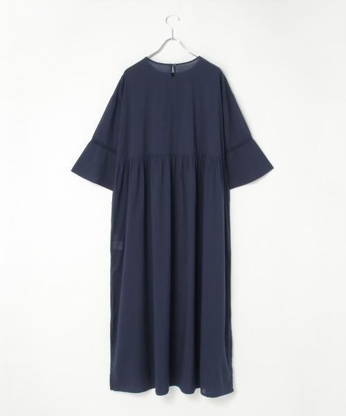 notch.(ノッチ)の「【 notch. by KR 】レース切替ルーズボイルワンピース(ワンピース・レディース・ブラック/ネイビー/オフホワイト・TM/M)」の19枚目の写真