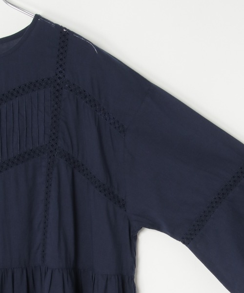 notch.(ノッチ)の「【 notch. by KR 】レース切替ルーズボイルワンピース(ワンピース・レディース・ブラック/ネイビー/オフホワイト・TM/M)」の22枚目の写真