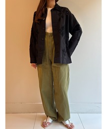 sara mallika（サラ マリカ）の「COTTON CUT JQD 2WAY GATHER TOP