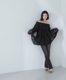 NATURAL BEAUTY BASIC | ◇スリムフレアデニムパンツ(デニムパンツ)