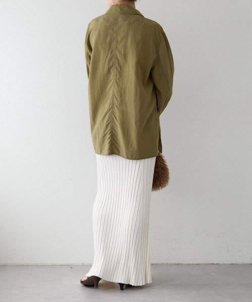 COLLAGE GALLARDAGALANTE（コラージュガリャルダガランテ）の「ミリタリーシャツ（シャツ/ブラウス・レディース・カーキ/ネイビー・FREE）」の13枚目の写真