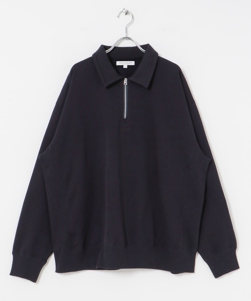 URBAN RESEARCH(アーバンリサーチ)の「ハーフZIPプルオーバー(スウェット・メンズ・ネイビー/カーキ・LARGE/MEDIUM)」の13枚目の写真