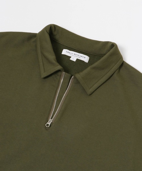 URBAN RESEARCH(アーバンリサーチ)の「ハーフZIPプルオーバー(スウェット・メンズ・ネイビー/カーキ・LARGE/MEDIUM)」の15枚目の写真