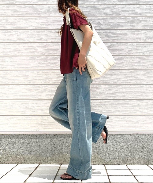 Casselini（キャセリーニ）の「キルティングショッパー（ハンドバッグ・レディース・ブラック/アイボリー・ONE SIZE）」の15枚目の写真