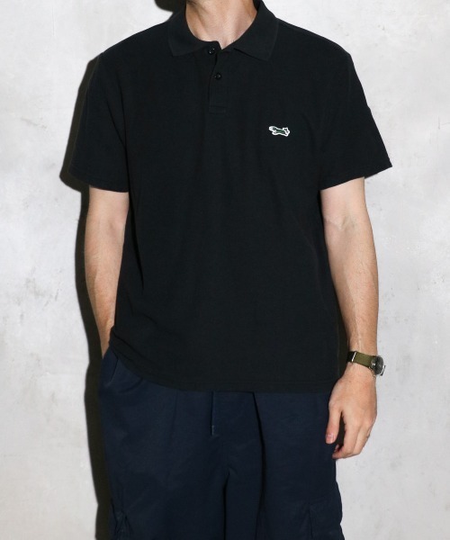 PENNEYS(ぺニーズ)の「PENNEY'S / ぺニーズ THE FOX COTTON PIQUE POLO ワンポイント ユーズド加工 ポロシャツ(ポロシャツ・メンズ・ロイヤルブルー/ネイビー/グリーン/ホワイト/ブルー/ブラック/ライトブルー・LARGE/X-LARGE/MEDIUM)」の16枚目の写真