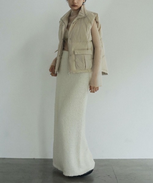 anuke（アンヌーク）の「anuke Quilting Vest キルティングベスト