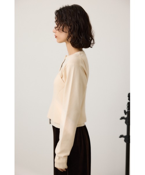 【セール】ニットビスチェツインセット（ニット/セーター）｜crie conforto（クリーコンフォルト）