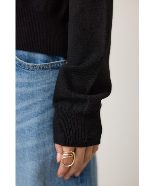 【セール】ニットビスチェツインセット（ニット/セーター）｜crie conforto（クリーコンフォルト）