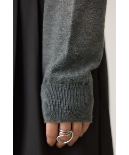 【セール】ニットビスチェツインセット（ニット/セーター）｜crie conforto（クリーコンフォルト）