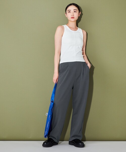 CITEN(シテン)の「<CITEN> タックスウェットパンツ(スウェットパンツ・レディース・グレー/ライトグレー/ダークグレー・S/M)」の7枚目の写真