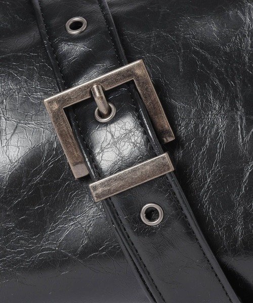 PAGEBOY（ページボーイ）の「アウトポケットBAG（ショルダーバッグ・レディース・ブロンズ/ブラック/シルバー/レッド/オフホワイト/ブラウン・FREE）」の10枚目の写真