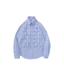 U:UME（ユーム）の「Stripe Design Shirt（シャツ/ブラウス）」