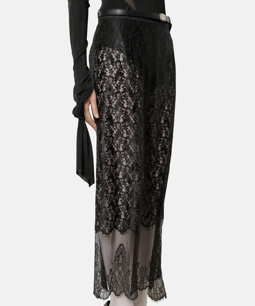 iRENE(アイレネ)の「フォーリングプレートレーススカート / Falling-Plate Lace Skirt(スカート・レディース・ブラック/オフホワイト・36/34/38)」の12枚目の写真