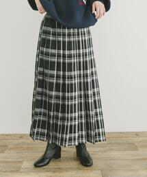 ITEMS URBANRESEARCH | チェックプリーツスカート(スカート)