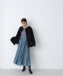 ◇シャイニーボリュームフレアスカート