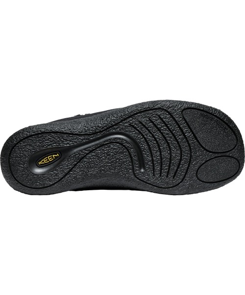 KEEN（キーン）の「HOWSER III SLIDE LEATHER / ハウザー スリー スライド レザー / メンズ スリッポン スニーカー（スリッポン・メンズ・ブラック・25.5cm/26cm/26.5cm/27cm/27.5cm/28cm/28.5cm/29cm/30cm/25cm）」の9枚目の写真