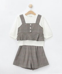 SHOO・LA・RUE | チェックビスチェコーデSET(セットアップ)