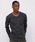 AVIREX�i�A���B���b�N�X�j�́u�sDAILY/�f�C���[�tMINI WAFFLE V-NECK L/S T-SHIRT / �~�j���b�t�� ���� V�l�b�N T�V���c �f�C���[�E�F�A / AVIREX / �A���B���b�N�X�iT�V���c/�J�b�g�\�[�j�v�b�`���R�[��