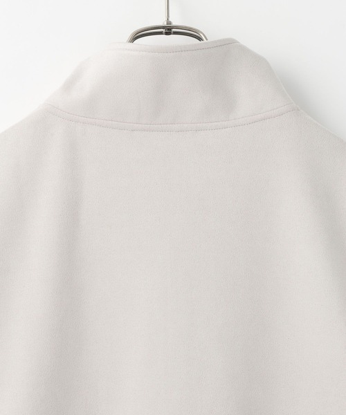 LOWRYS FARM（ローリーズファーム）の「カットスウェードＨＡＬＦＺＩＰ 148804（スウェット・メンズ・グレー/ベージュ/ネイビー・MEDIUM/LARGE）」の19枚目の写真