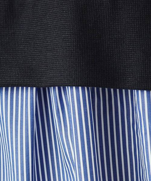 SHOO・LA・RUE（シューラルー）の「◆【洗える】1枚で決まる 素材使いシャツワンピース（ワンピース・レディース・ブラック系2/ネイビー系2・04/03/02）」の10枚目の写真