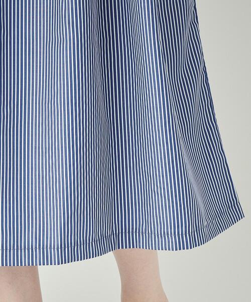 SHOO・LA・RUE（シューラルー）の「◆【洗える】1枚で決まる 素材使いシャツワンピース（ワンピース・レディース・ブラック系2/ネイビー系2・04/03/02）」の18枚目の写真