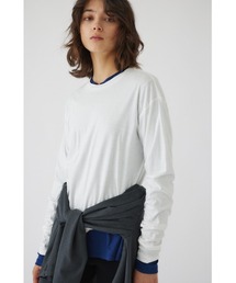 Basic long sleeve cut tops ベーシックロングスリーブカットトップス