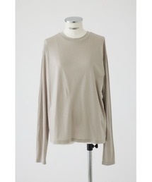 Basic long sleeve cut tops ベーシックロングスリーブカットトップス