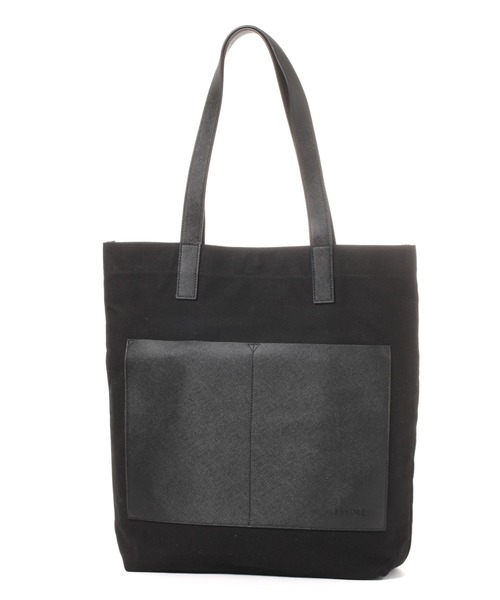 LAKOLE（ラコレ）の「キャンバスコンビトートバッグ / 138661（トート