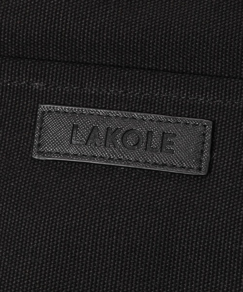 LAKOLE（ラコレ）の「キャンバスコンビトートバッグ / 138661（トートバッグ・メンズ・ブラック/グレー/ナチュラル・FREE）」の18枚目の写真