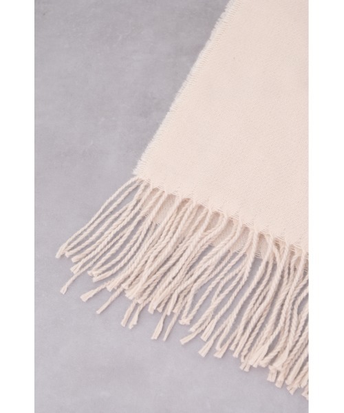 AZUL by moussy（アズールバイマウジー）の「カシミアタッチストール（ストール/ショール・レディース・レッド系その他/ブルー系その他/アイボリー/ブラック・FREE）」の9枚目の写真