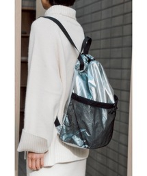 ACOC ティアード ベンディング バックパック シルバー/韓国 ACOC