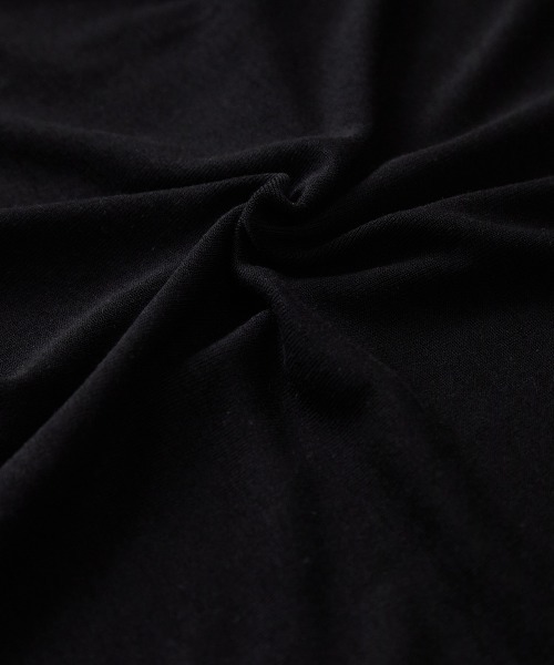 riziere（リジェール）の「シームレスハイネックプルオーバー（Tシャツ/カットソー・キッズ・ホワイト/ブラック・90/100/110/120/130/140/150）」の8枚目の写真