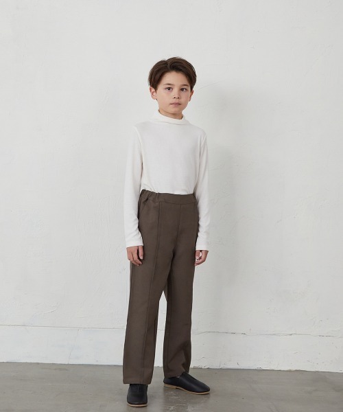 riziere（リジェール）の「シームレスハイネックプルオーバー（Tシャツ/カットソー・キッズ・ホワイト/ブラック・90/100/110/120/130/140/150）」の12枚目の写真