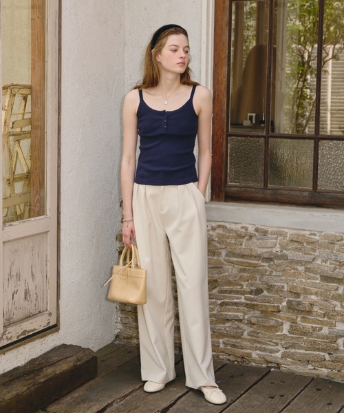 stein ダブルタックワイドスラックス stein シュタイン DOUBLE WIDE TROUSERS ス