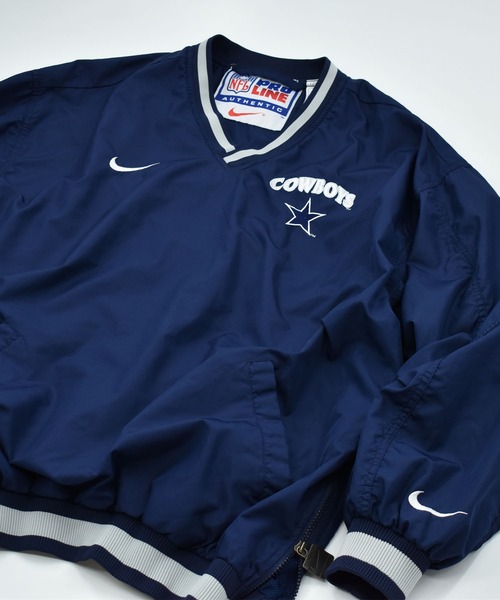 LABORATORY R(ラボラトリーアール)の「【ヴィンテージ古着】NIKE “NFL DALLAS COWBOYS” トラックプルオーバー(ジャージ・メンズ・ネイビー・X-LARGE)」の1枚目の写真
