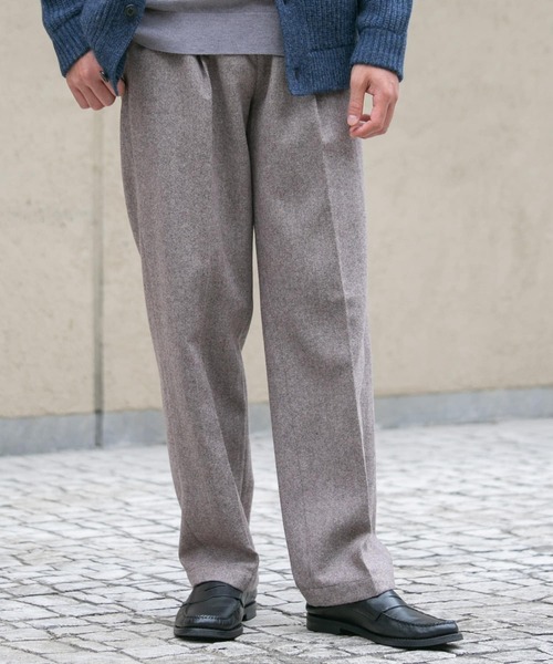【セール】『WEB限定』ウールツイードパンツ（スラックス）｜URBAN RESEARCH ROSSO MEN（アーバンリサーチロッソメン）