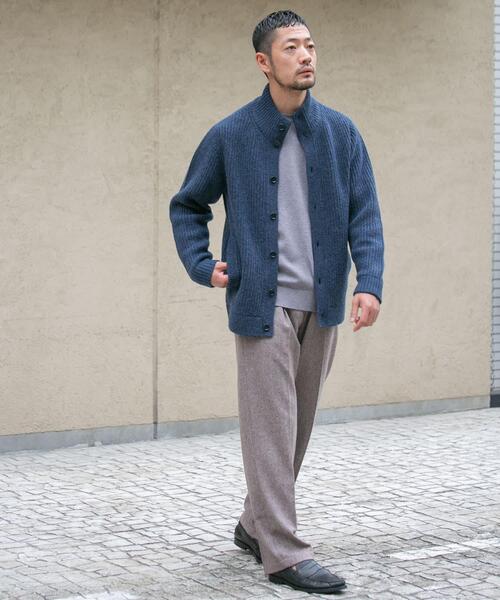 URBAN RESEARCH ROSSO MEN（アーバンリサーチロッソメン）の「『WEB限定』ウールツイードパンツ（その他パンツ・メンズ・ブラウン/チャコールグレー/ブラック・MEDIUM/LARGE）」の8枚目の写真