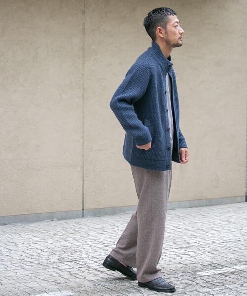 URBAN RESEARCH ROSSO MEN（アーバンリサーチロッソメン）の「『WEB限定』ウールツイードパンツ（その他パンツ・メンズ・ブラウン/チャコールグレー/ブラック・MEDIUM/LARGE）」の9枚目の写真