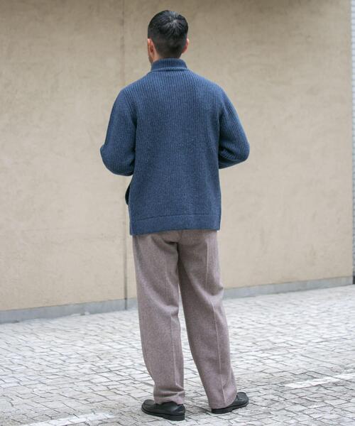 URBAN RESEARCH ROSSO MEN（アーバンリサーチロッソメン）の「『WEB限定』ウールツイードパンツ（その他パンツ・メンズ・ブラウン/チャコールグレー/ブラック・MEDIUM/LARGE）」の10枚目の写真